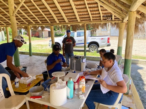 Monitoreo de calidad de leche en la Asoc. De Ganaderos de Aminilla, Asoc. De Ganaderos de La Gorra, Asoc. De Ganaderos de Las Matas de Santa Cruz y la Asoc. De Ganaderos de Dajabon.