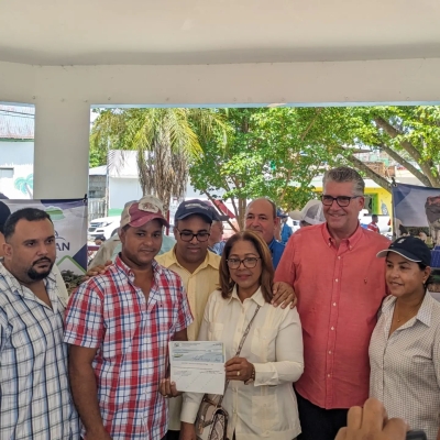 Aportes económicos no reembolsables para el cambio de la matriz energética en centros de acopio de Montecristi, y Dajabón.