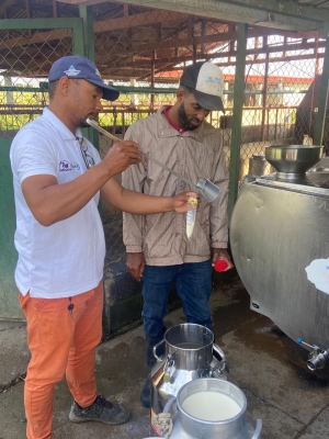 MONITOREO DE CALIDAD DE LECHE EN LA ASOC. DE GANADEROS DE PEDRO CORTO, DE YABONICO, CHARCAS DE MARÍA NOVA Y PAJONAL.