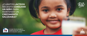 ¿Cuántos lácteos necesita consumir un niño para mantener un crecimiento saludable?