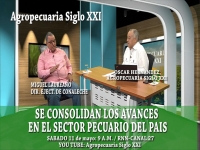 Entrevista al Director Ejecutivo Miguel Laureano en el programa Agropecuaria Siglo XXI por el canal 27