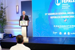 Dimos formal inicio a la celebración de apertura de la 31 Asamblea General Anual de la Federación Panamericana de Lechería (FEPALE) 2023, sede República Dominicana.
