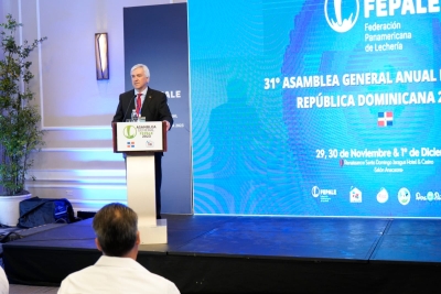 Dimos formal inicio a la celebración de apertura de la 31 Asamblea General Anual de la Federación Panamericana de Lechería (FEPALE) 2023, sede República Dominicana.