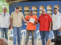 Aportes económicos no reembolsables para el cambio de su matriz energética a las asociaciones ganaderas de Sabana de la Mar, en Hato Mayor, y la de La Cuchilla, en El Seibo.