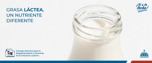 Grasa láctea, un nutriente diferente