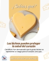 LOS LÁCTEOS PUEDEN PROTEGER LA SALUD DEL CORAZÓN