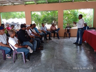 Taller de Educación Financiera a los miembros de la Asociación de Ganaderos de Ranchadero, Guayubín, provincia Montecristi