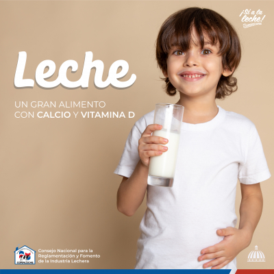 Leche, un gran alimento con calcio y vitamina D