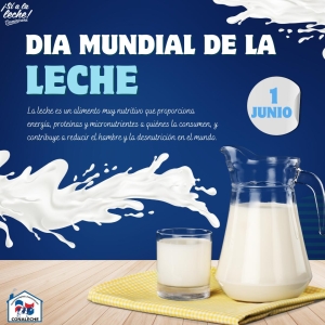 Feliz Día Mundial de la Leche