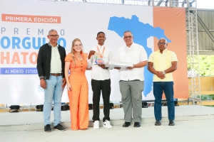 PARTICIPACIÓN DE NUESTRO DIRECTOR EJECUTIVO, MIGUEL LAUREANO, EN EL PREMIO ORGULLO HATO MAYOR AL MÉRITO ESTUDIANTIL Y MAGISTERIAL
